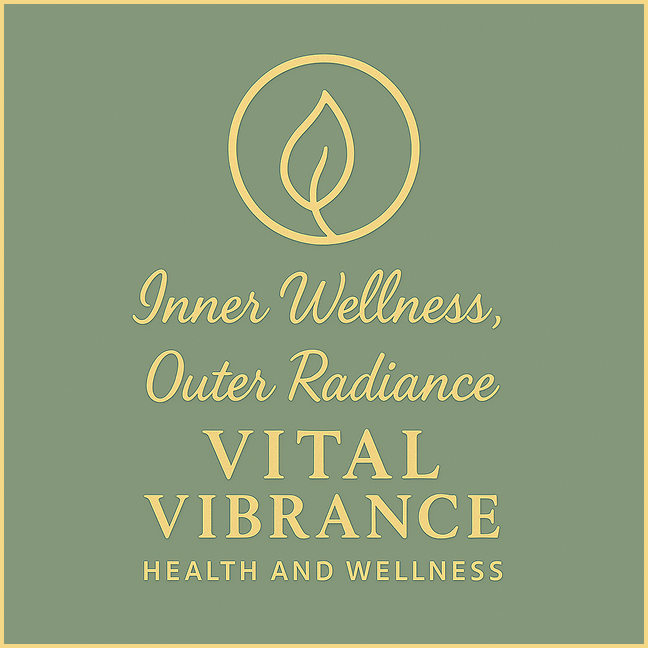 Vital Vibrance health and wellness logo.